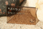 Plexiglas rauchbraun getönt